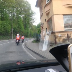 Zkouška z jízdy na motorce