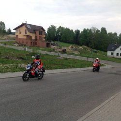 Zkouška z jízdy na motorce